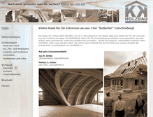 Tablet Screenshot of kittler-online.com